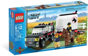 LEGO City 7635 Terénní vůz s přívěsem pro koně