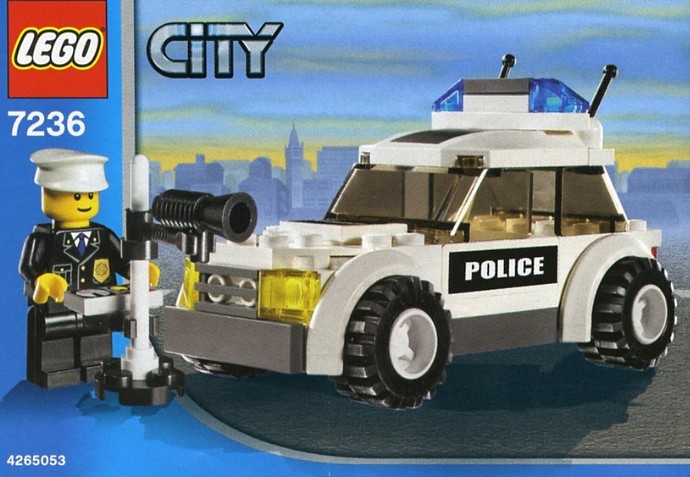 LEGO City 7236 Policejní auto