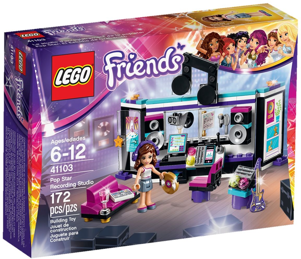 LEGO Friends 41103 Nahrávací studio pro popové hvězdy