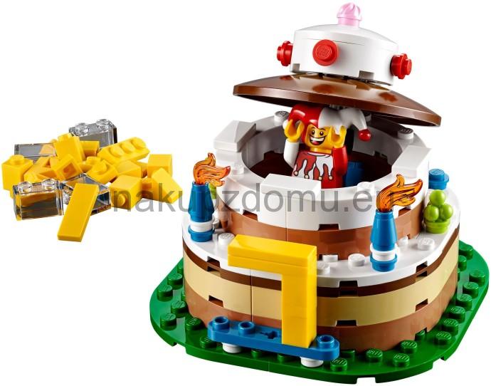 LEGO Creator 40153 Narozeninový dort