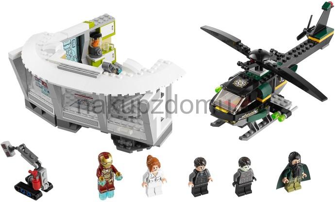 LEGO Super Heroes 76007 Iron Man Útok v Malibu