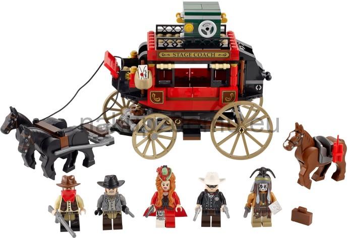 LEGO Lone Ranger 79108 Přepadení dostavníku