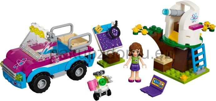 LEGO Friends 41116 Olivie a její průzkumné auto