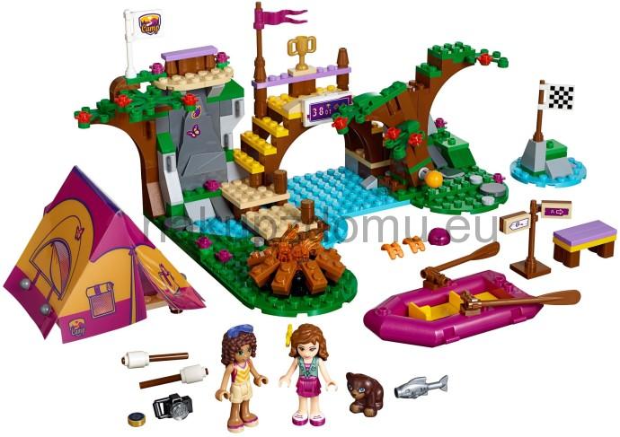 LEGO Friends 41121 Dobrodružný tábor - jízda na divoké vodě