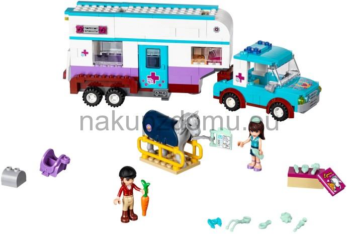 LEGO Friends 41125 Veterinářský přívěs s koněm