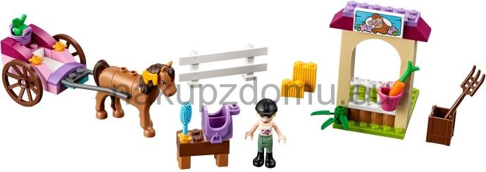 LEGO Juniors 10726 Stephanie a kočár s koníkem