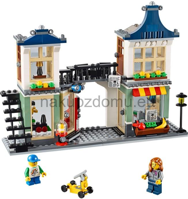 LEGO Creator 31036 Obchod s hračkami a potravinami