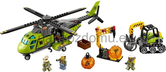 LEGO City 60123 Sopečná zásobovací helikoptéra