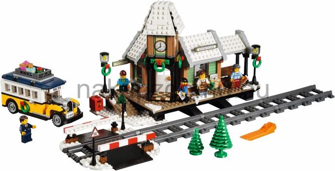 LEGO Creator 10259 Nádraží v zasněžené vesnici