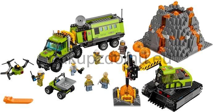 LEGO City 60124 Sopečná základna průzkumníků