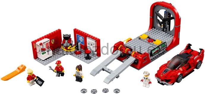 LEGO Speed Champions 75882 Ferrari FXX K a vývojové centrum