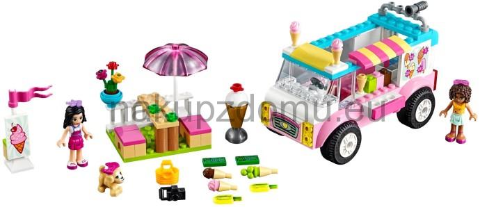 LEGO Juniors 10727 Emma a zmrzlinářská dodávka