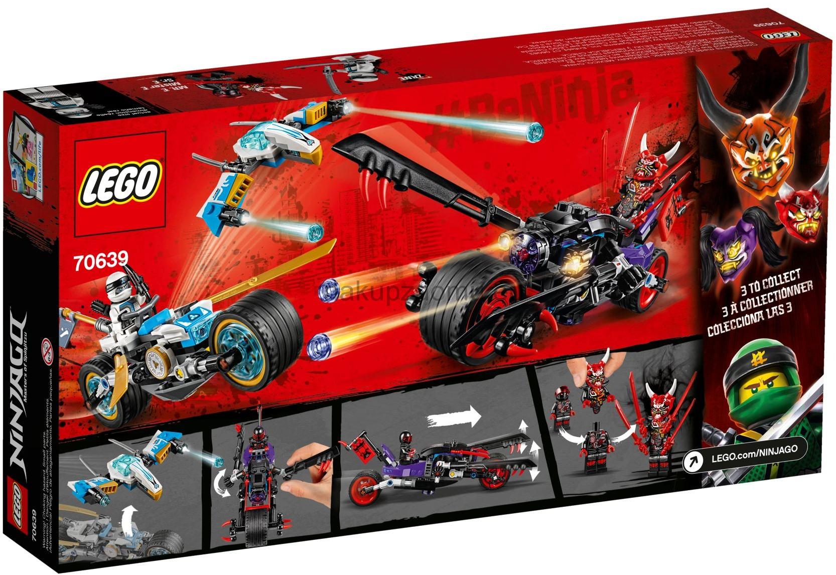 LEGO Ninjago 70639 Pouliční závod Hadího jaguáru