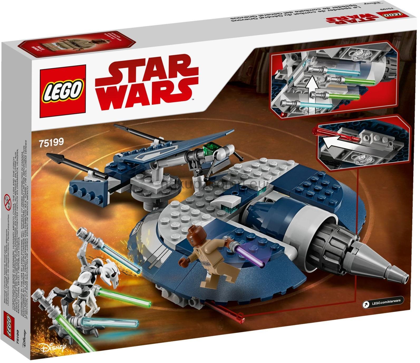 LEGO Star Wars 75199 Bojový spíder generála Grievouse