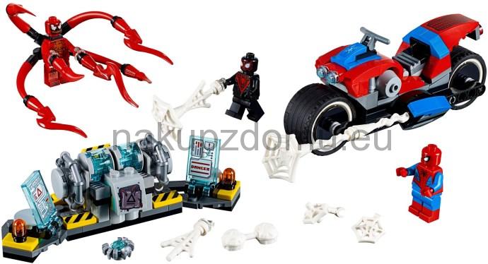 LEGO Super Heroes 76113 Spiderman a záchrana na motorce