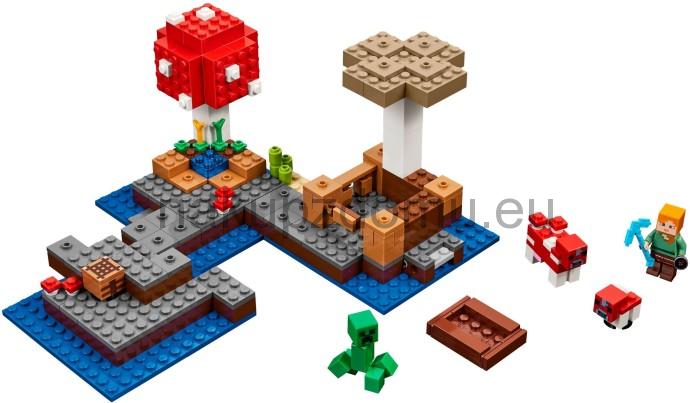 LEGO Minecraft 21129 Ostrov hub