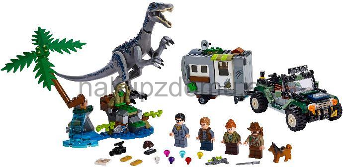 LEGO Jurassic World 75935 Setkání s Baryonyxem: Hon za pokladem