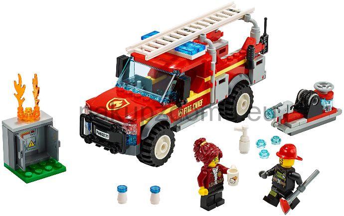 LEGO City 60231 Zásahový vůz velitelky hasičů