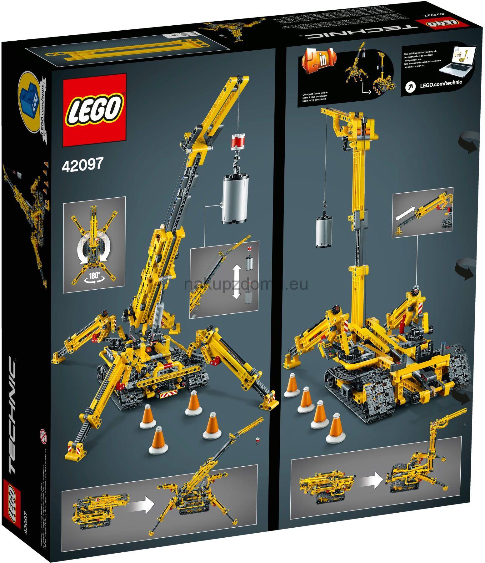 LEGO Technic 42097 Kompaktní pásový jeřáb
