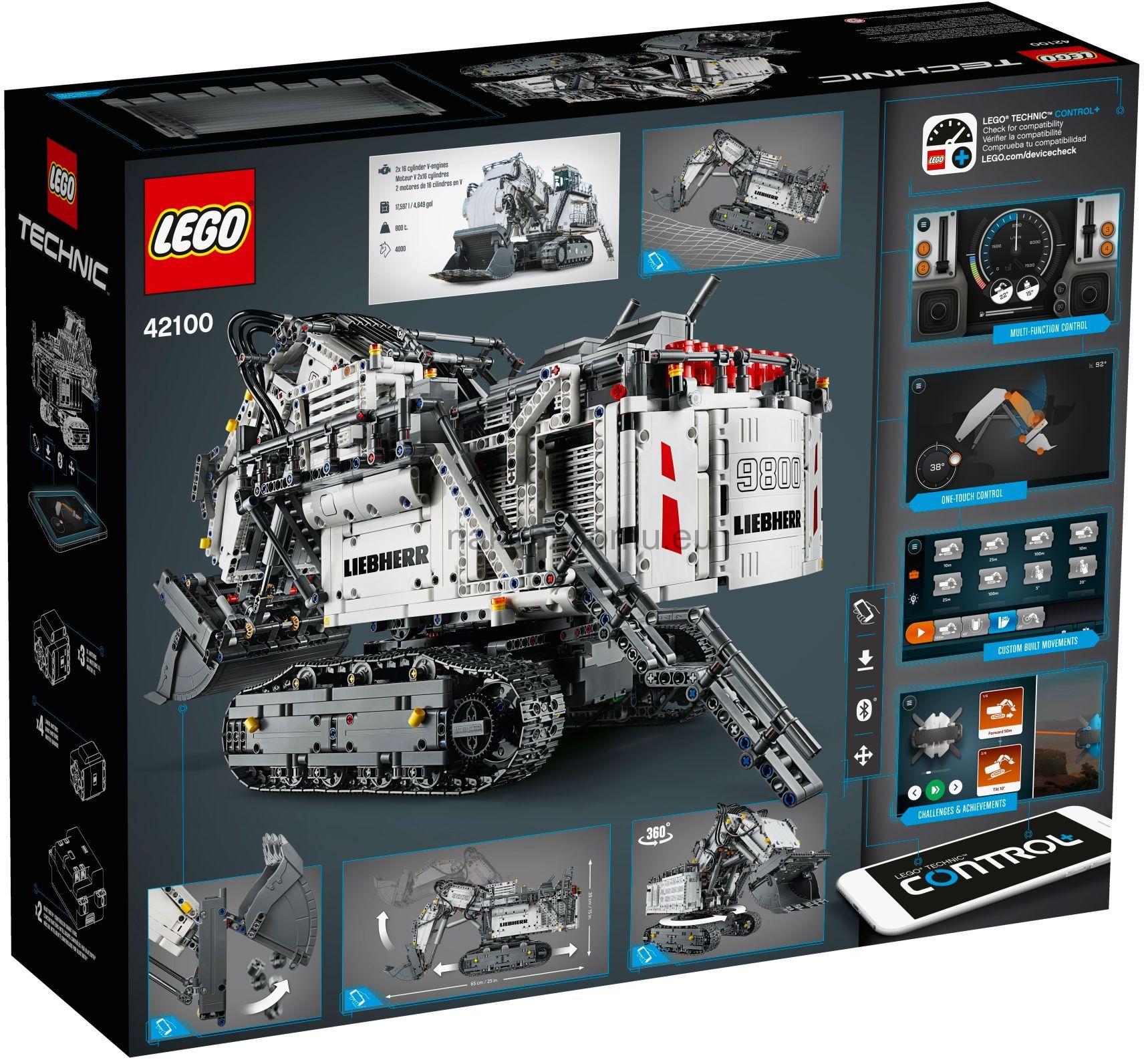 LEGO Technic 42100 Bagr Liebherr R 9800