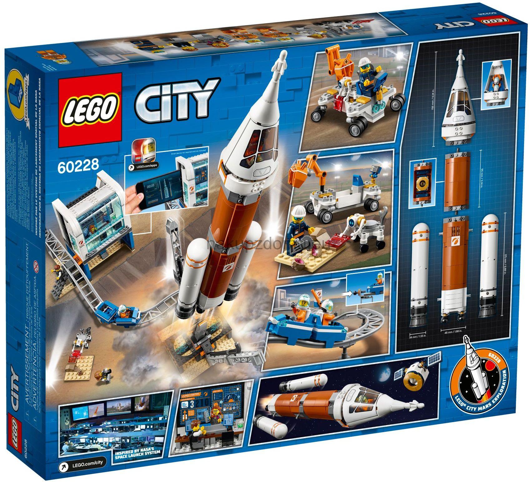 LEGO City 60228 Start vesmírné rakety