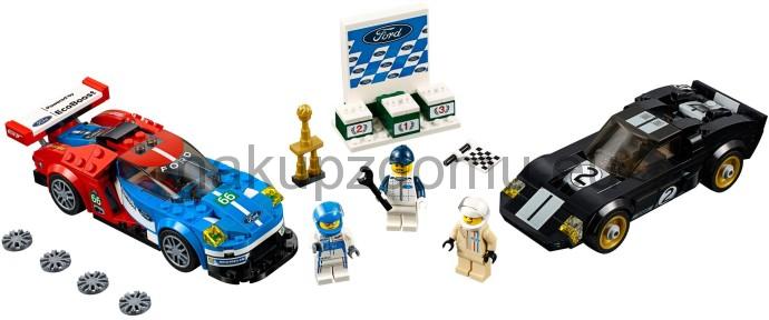 LEGO Speed Champions 75881 2016 Ford GT & 1966 Ford GT40