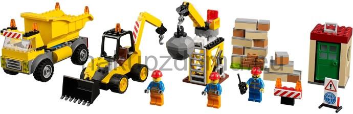 LEGO Juniors 10734 Demoliční práce na staveništi