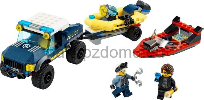 LEGO City 60272 Přeprava člunu elitní policie