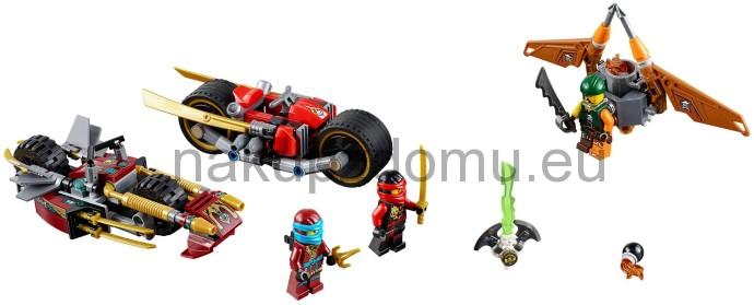 LEGO Ninjago 70600 Honička nindža motorek