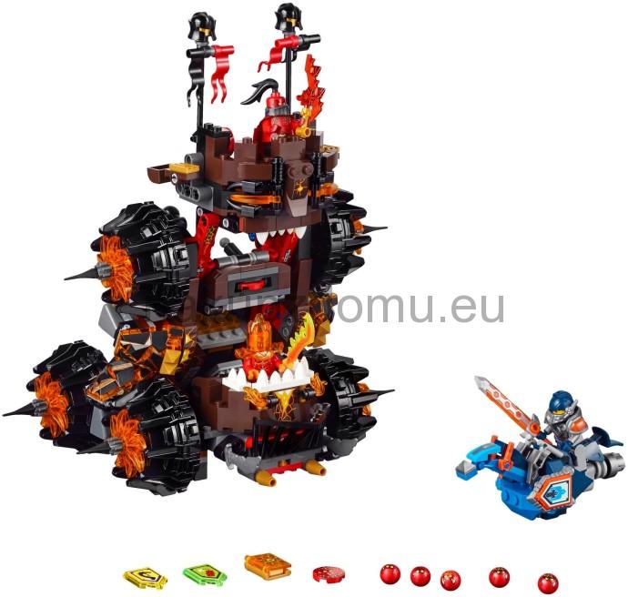 LEGO Nexo Knights 70321 Obléhací stroj zkázy generála Magmara!