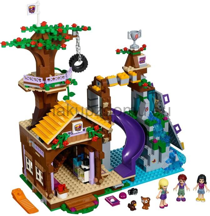 LEGO Friends 41122 Dobrodružný tábor - dům na stromě