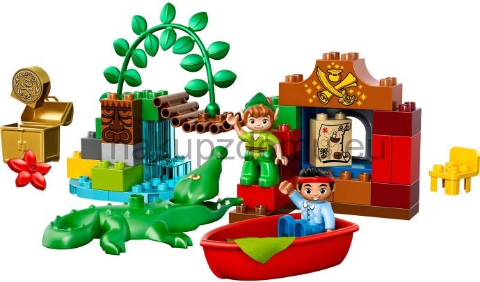 LEGO Duplo 10526 Pirát Jake Peter Pan přichází