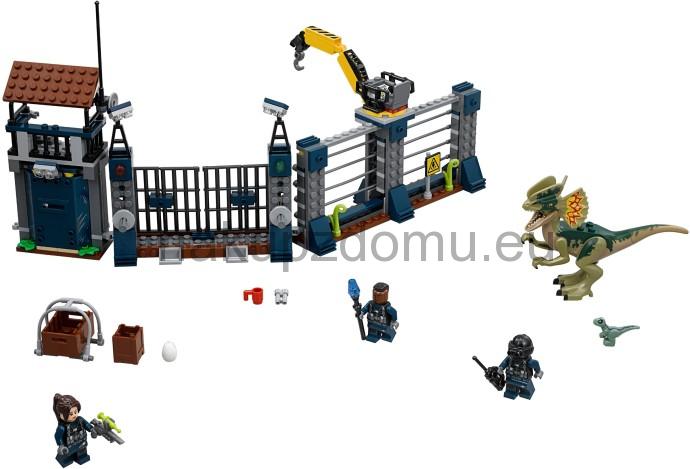 LEGO Jurassic World 75931 Útok Dilophosaura na hlídku