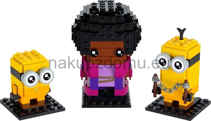 LEGO BrickHeadz 40421 Belle Bottom, Kevin a Bob