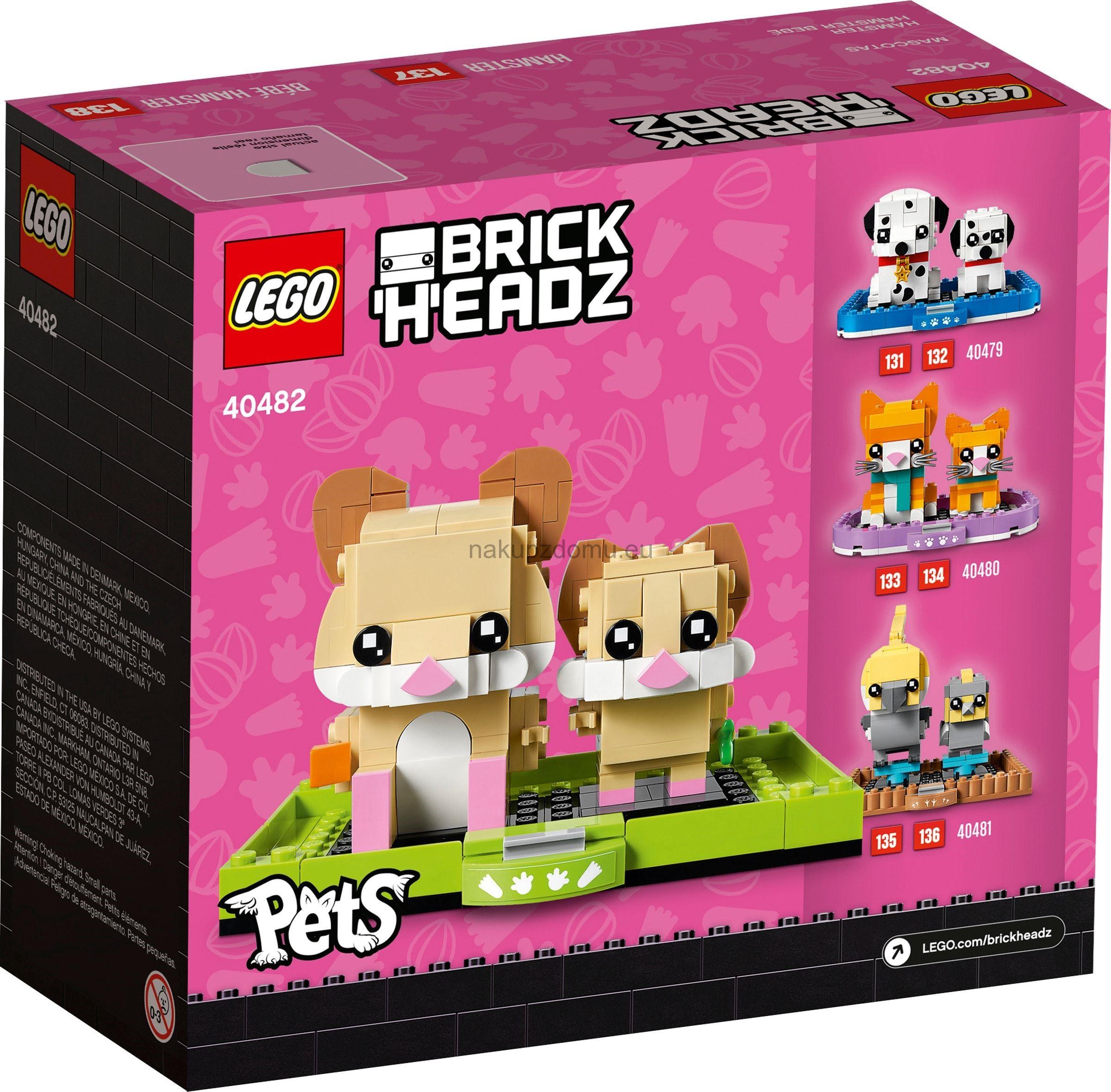 LEGO BrickHeadz 40482 Křeček
