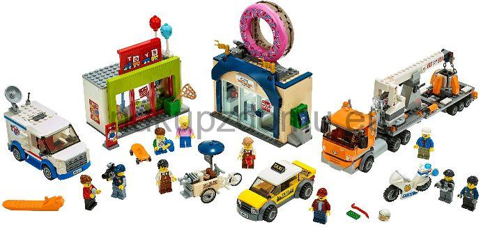 LEGO City 60233 Otevření obchodu s koblihami