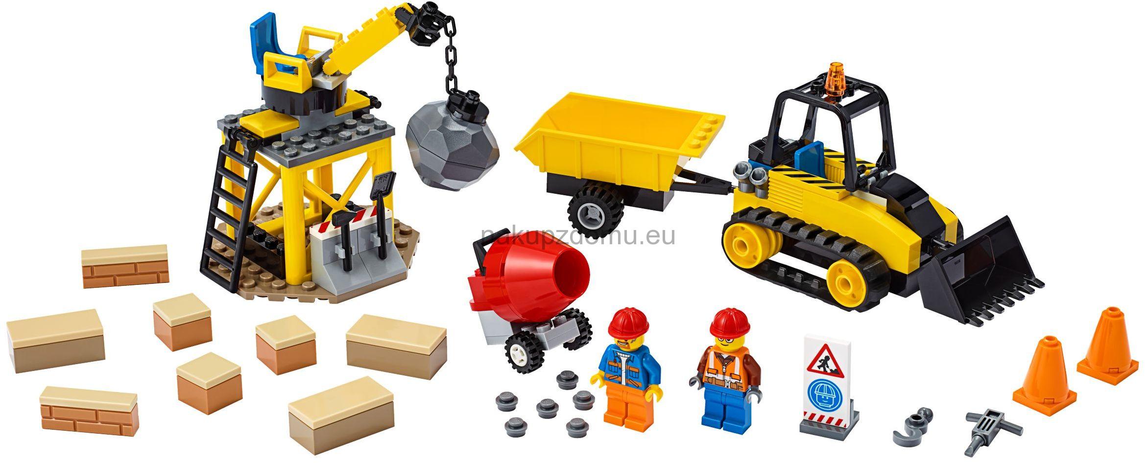 LEGO City 60252 Buldozer na staveništi