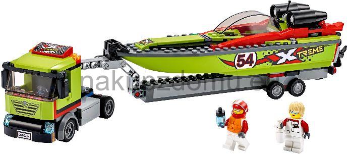 LEGO City 60254 Přeprava závodního člunu