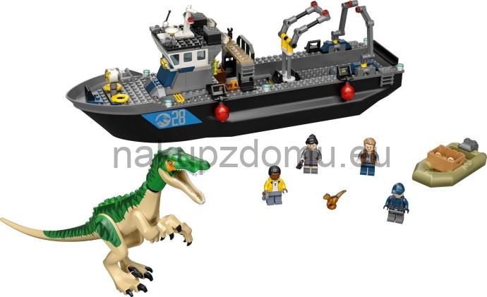 LEGO Jurassic World 76942 Útěk Baryonyxe z lodě