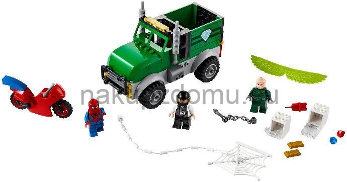 LEGO Super Heroes 76147 Vulture a přepadení kamionu
