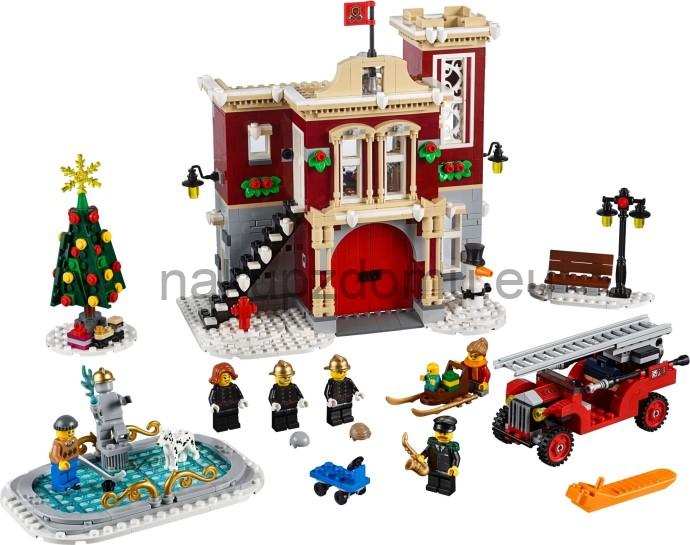 LEGO Creator 10263 Hasičská stanice v zimní vesnici