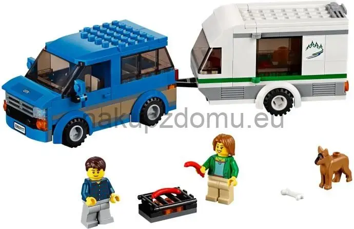 LEGO City 60117 Dodávka a karavan