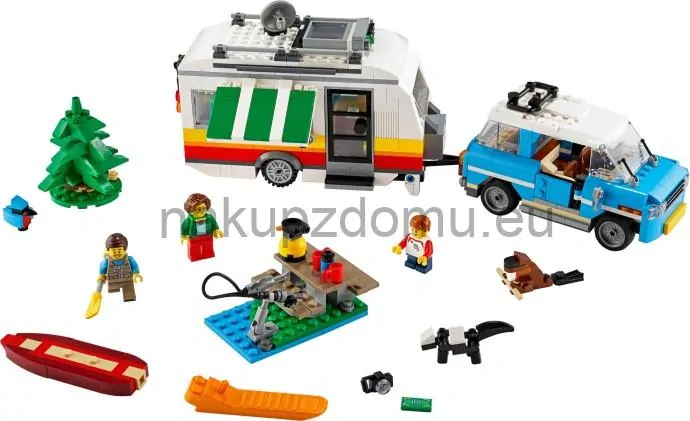 LEGO Creator 31108 Rodinná dovolená v karavanu