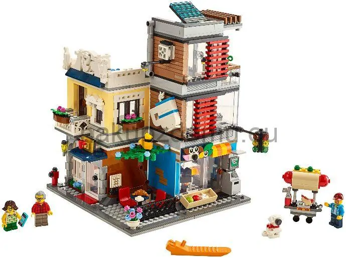LEGO Creator 31097 Zverimex s kavárnou