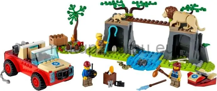 LEGO City 60301 Záchranářský teréňák do divočiny