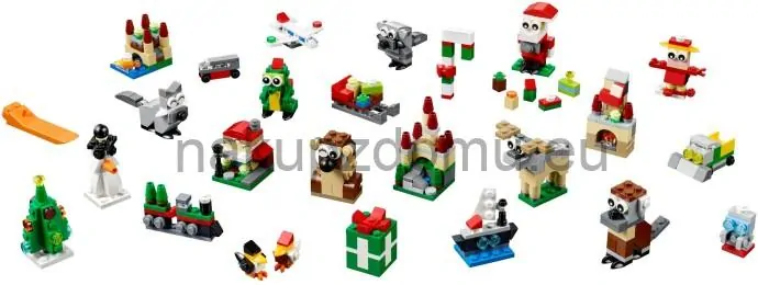 LEGO 40222 Vánoční stavění 24 v 1