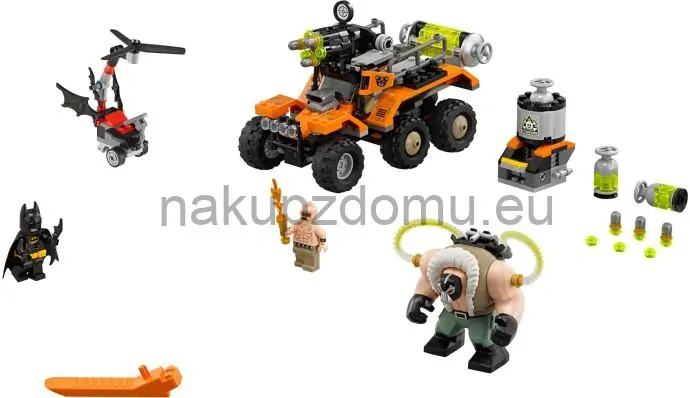 LEGO Batman Movie 70914 Bane a útok s náklaďákem plným jedů