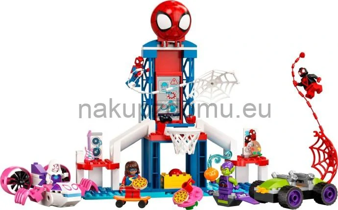 LEGO Marvel 10784 Spider-Man a pavoučí základna