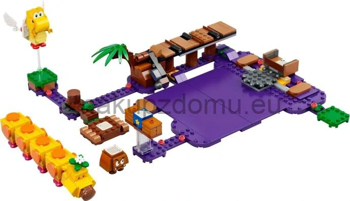 LEGO Super Mario 71383 Wiggler a jedovatá bažina rozšiřující set