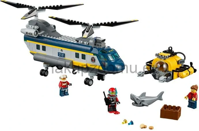 LEGO City 60093 Vrtulník pro hlubinný mořský výzkum